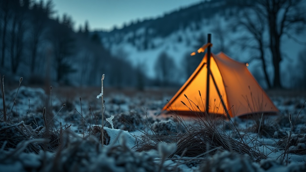 How to replace frozen tent pole shock cord in the field