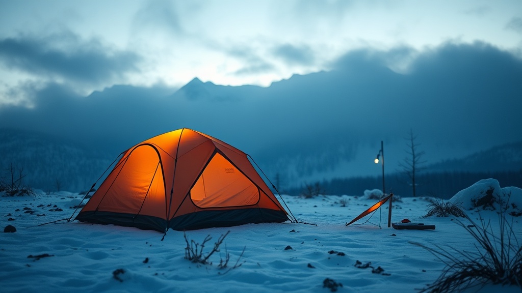 Why ultralight tent poles shatter in extreme cold winds