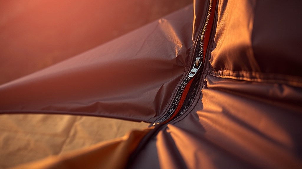 Fixing zipper leaks on single-wall ultralight tents