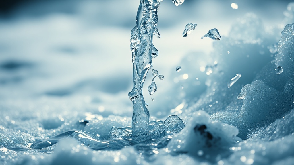 Frozen water filter cracking and flow rate death