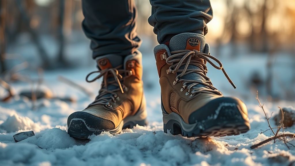 Managing frozen boot laces and broken eyelets on the trail