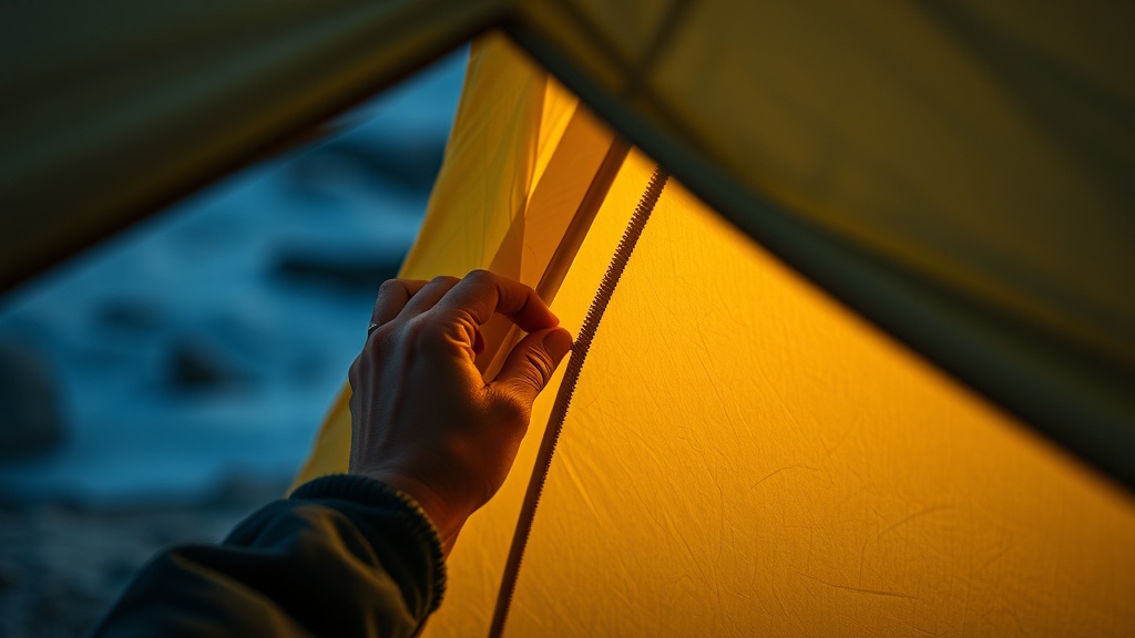 Fixing zipper leaks on single-wall ultralight tents