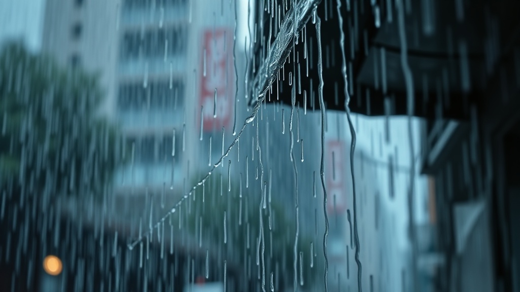 Silnylon sagging and stretching in continuous rain