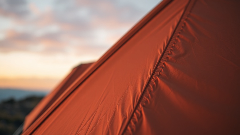 Field waterproofing stretched seams on silnylon tents