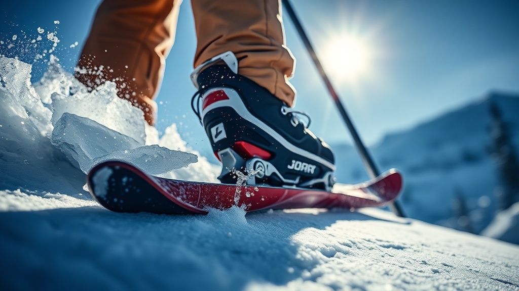 Ski touring binding ice buildup and release failure